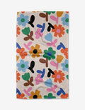 Geometry Sunny Bloom Tea Towel