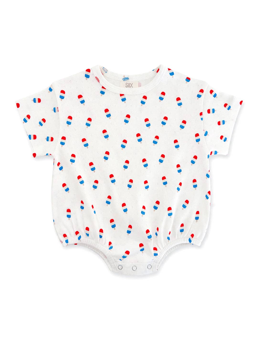 America Popsicle Organic Pointelle T-Shirt Bubble