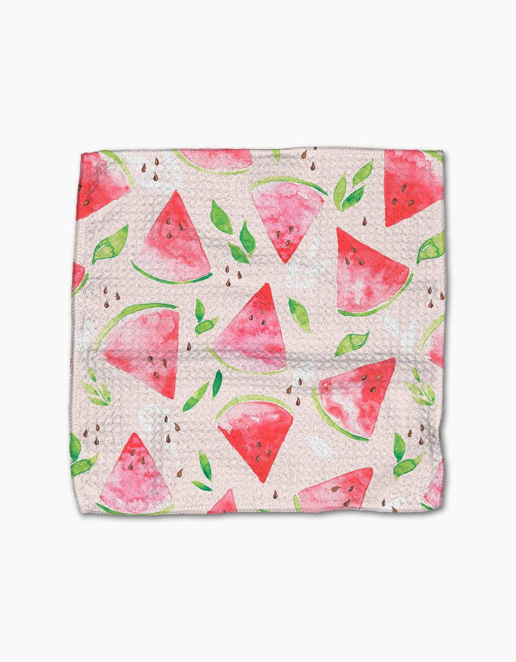 Geometry Watermelon Slice Dishcloth Set
