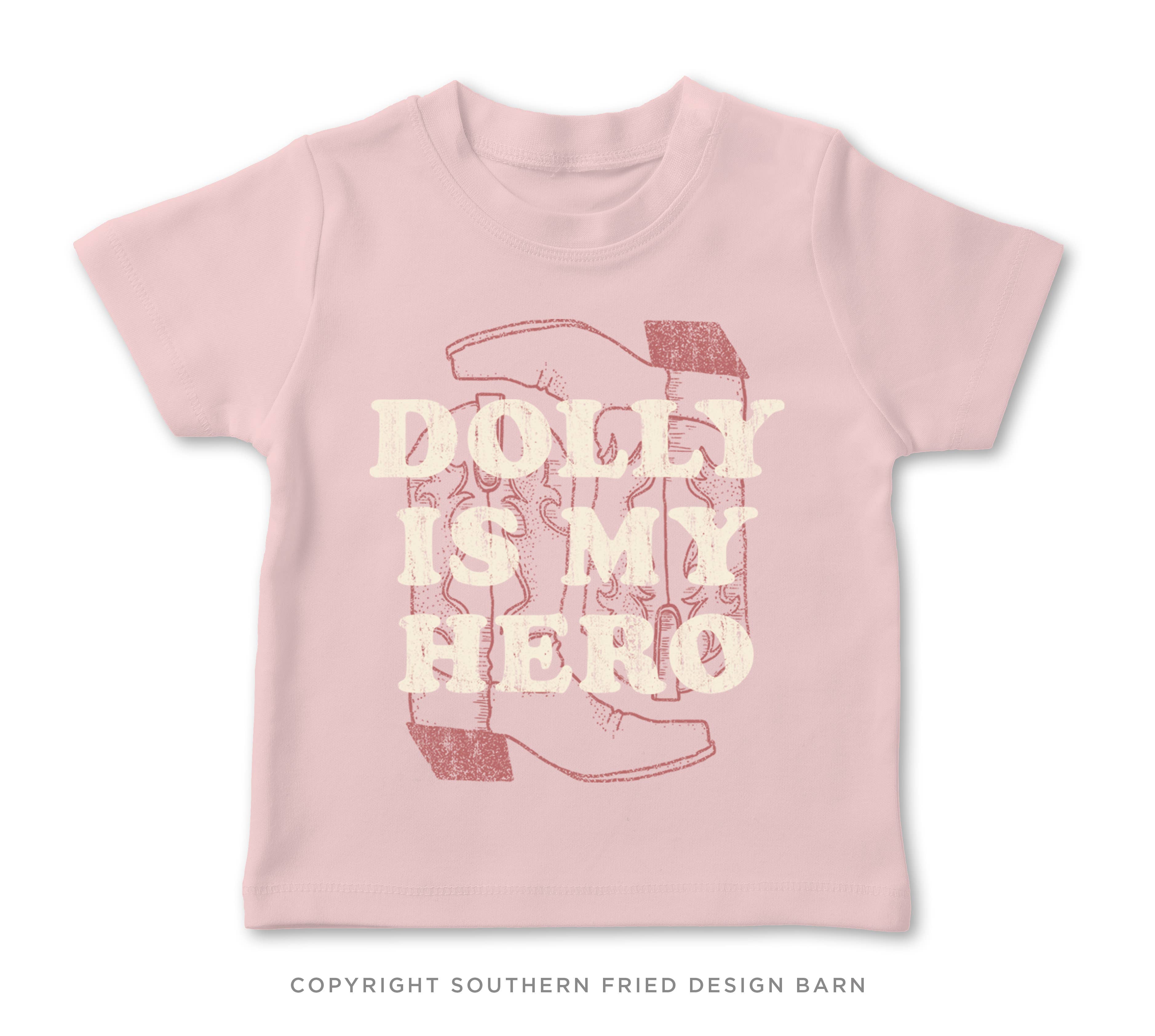 Dolly Is My Hero Toddler Tee