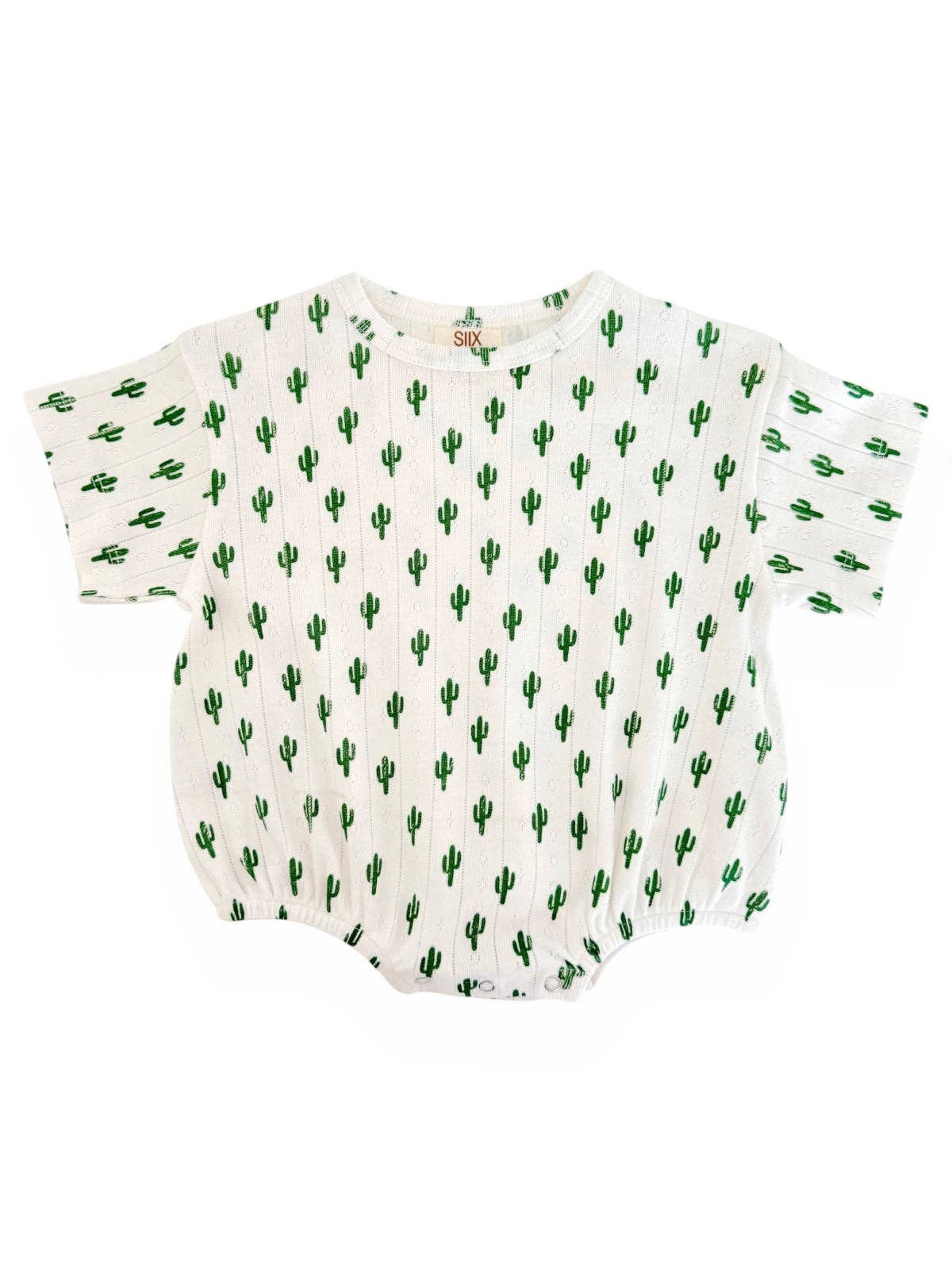 Cactus Organic Pointelle T-Shirt Bubble