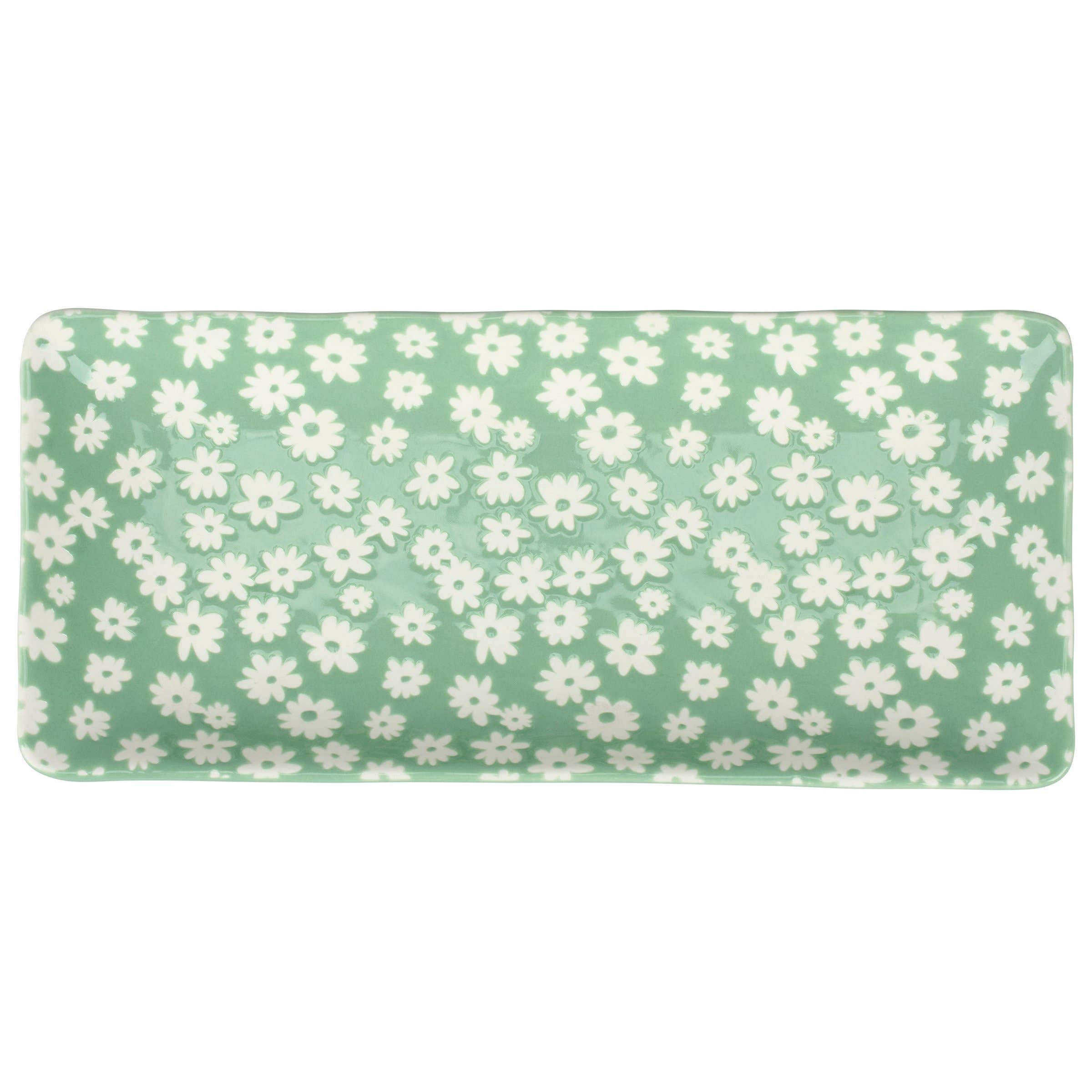 Rectangular Daisy Platter