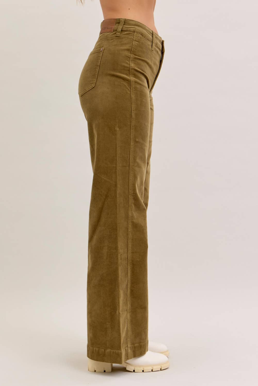 Judy Blue HW Retro Wide Welt Pockets & Forward Side Seams