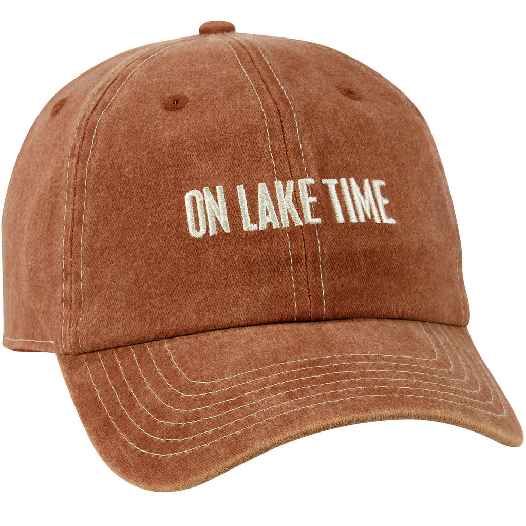 On Lake Time Baseball Cap