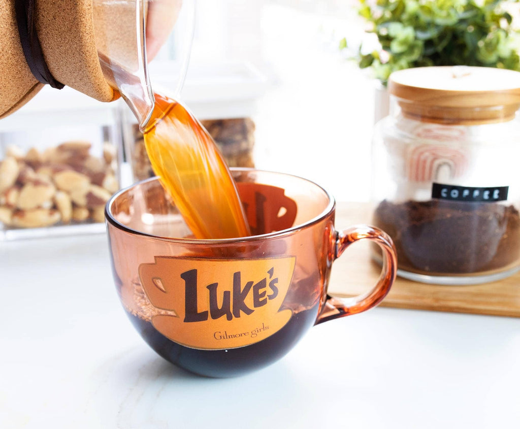 Gilmore Girls Luke's Diner 16 Oz Glass Mug