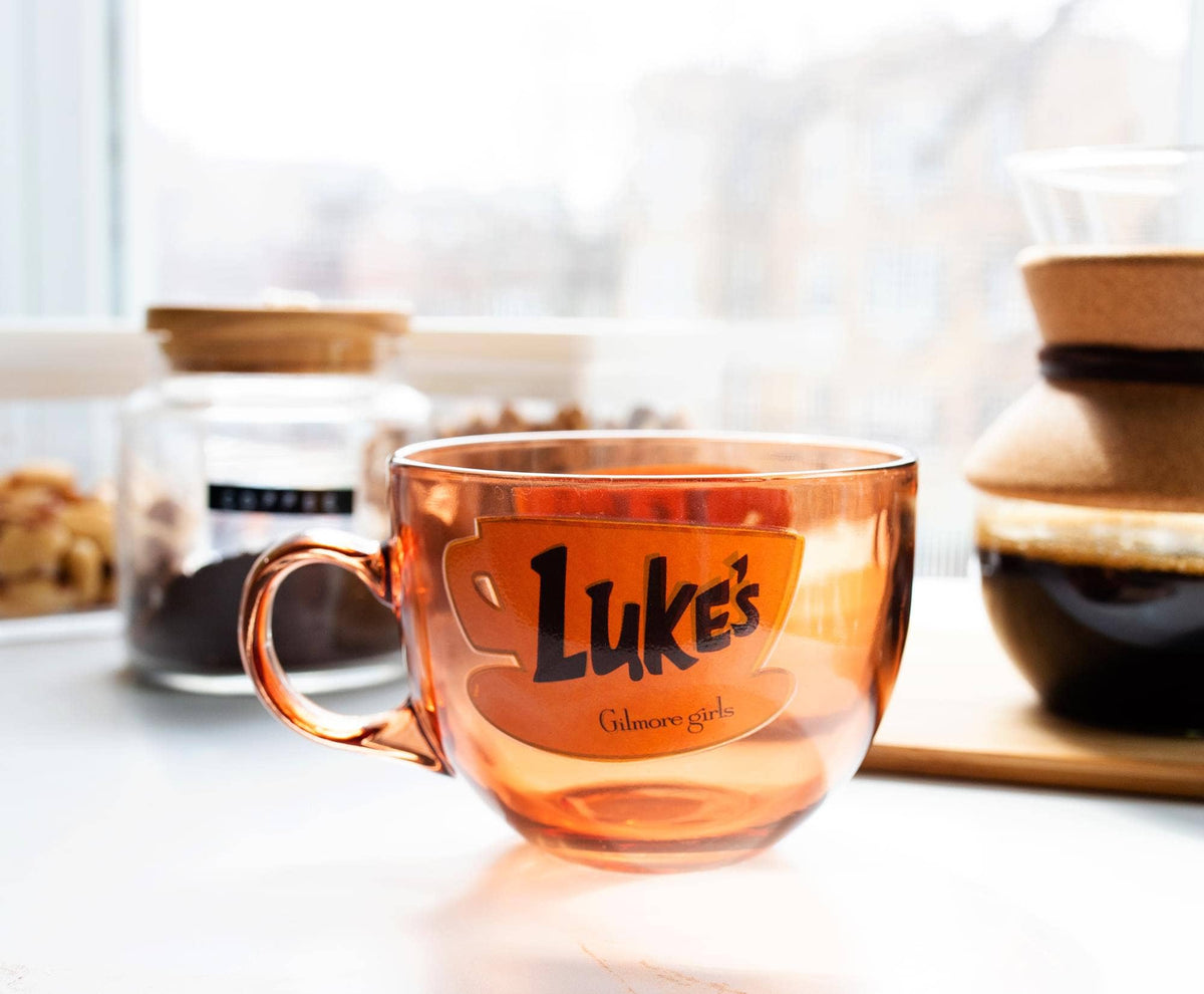 Gilmore Girls Luke's Diner 16 Oz Glass Mug