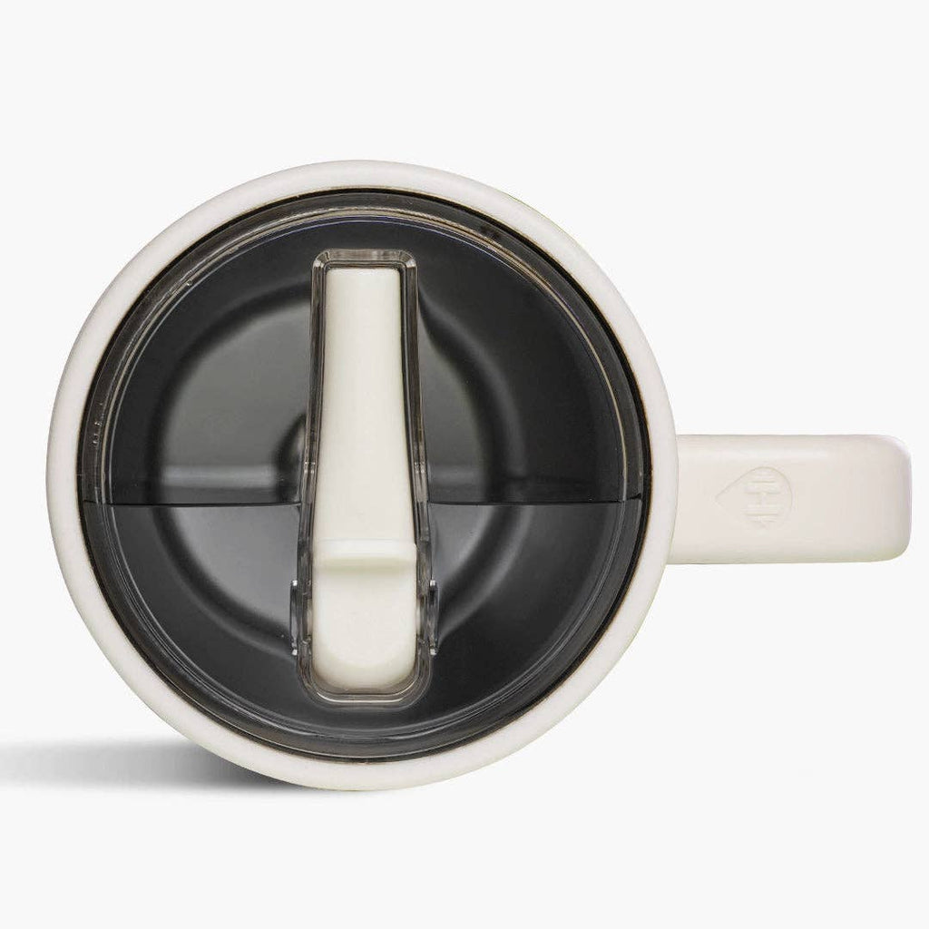 Cream HydroJug 20 oz Traveler Tumbler
