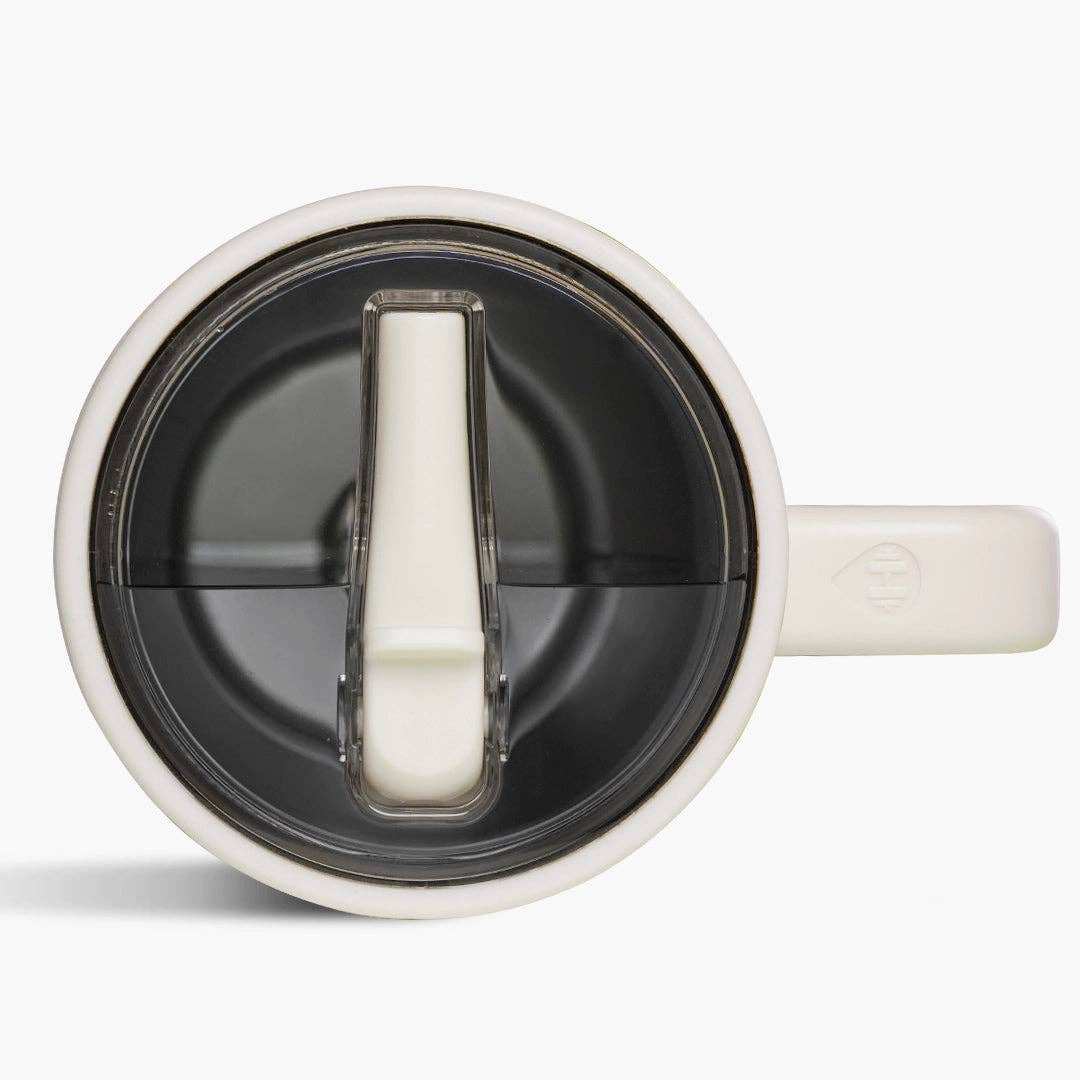 Cream HydroJug 20 oz Traveler Tumbler
