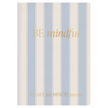 Be Mindful Prompted Striped Journal
