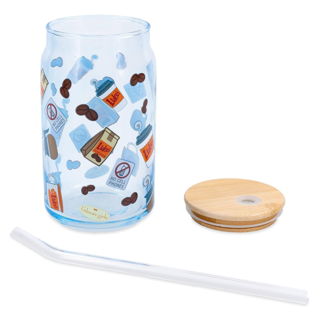 Gilmore Girls Luke's Diner Glass Tumbler