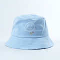 Smiley Cotton Twill Baby + Kids Organic Bucket Hat