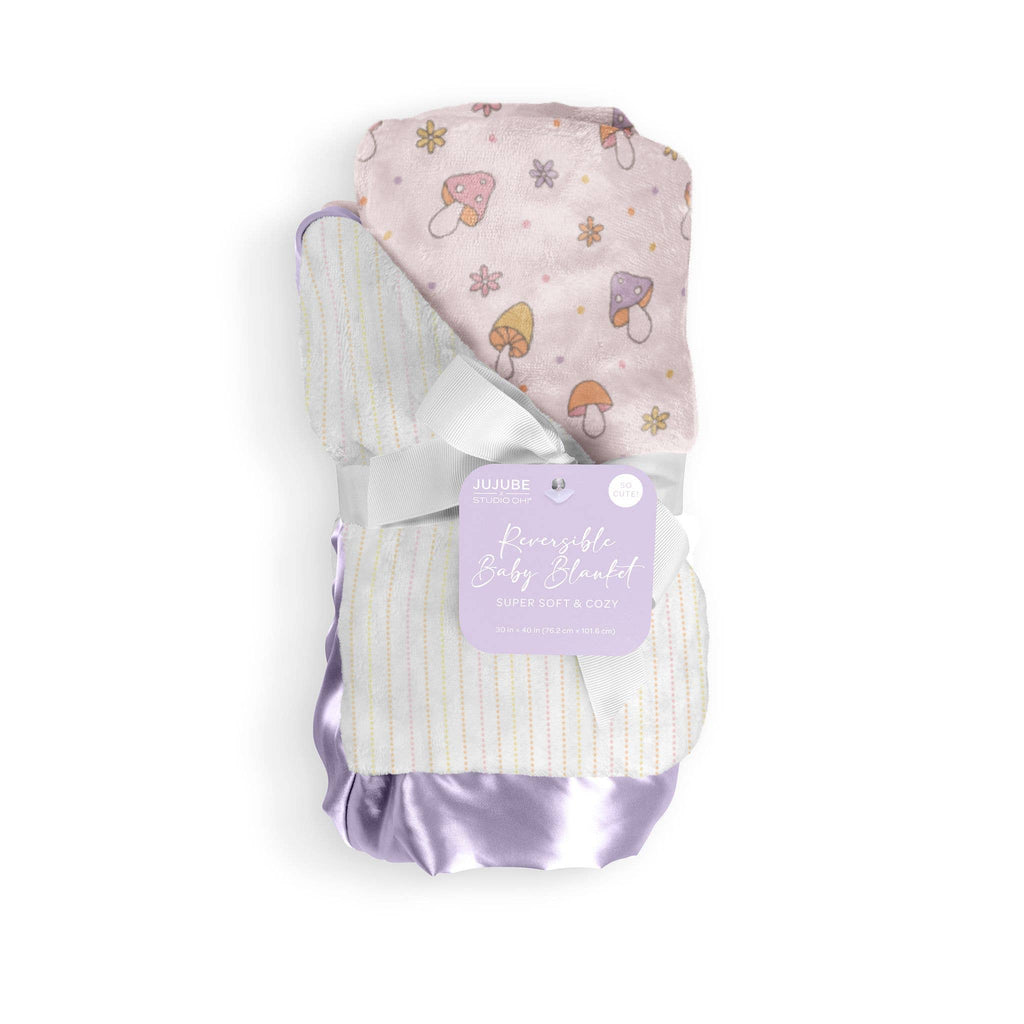 Mushy Love Reversible Baby Blanket