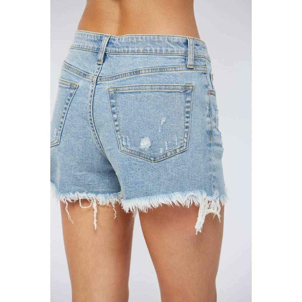 Mica Denim High Rise Shorts