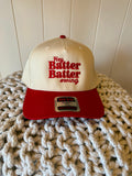 Hey Batter Swing Baseball Vintage Trucker Hat