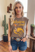 Western Soul Rodeo Tank Top