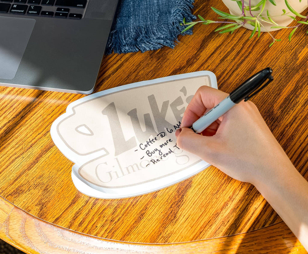 Gilmore Girls "Luke's" Die-Cut Sticky Notepad