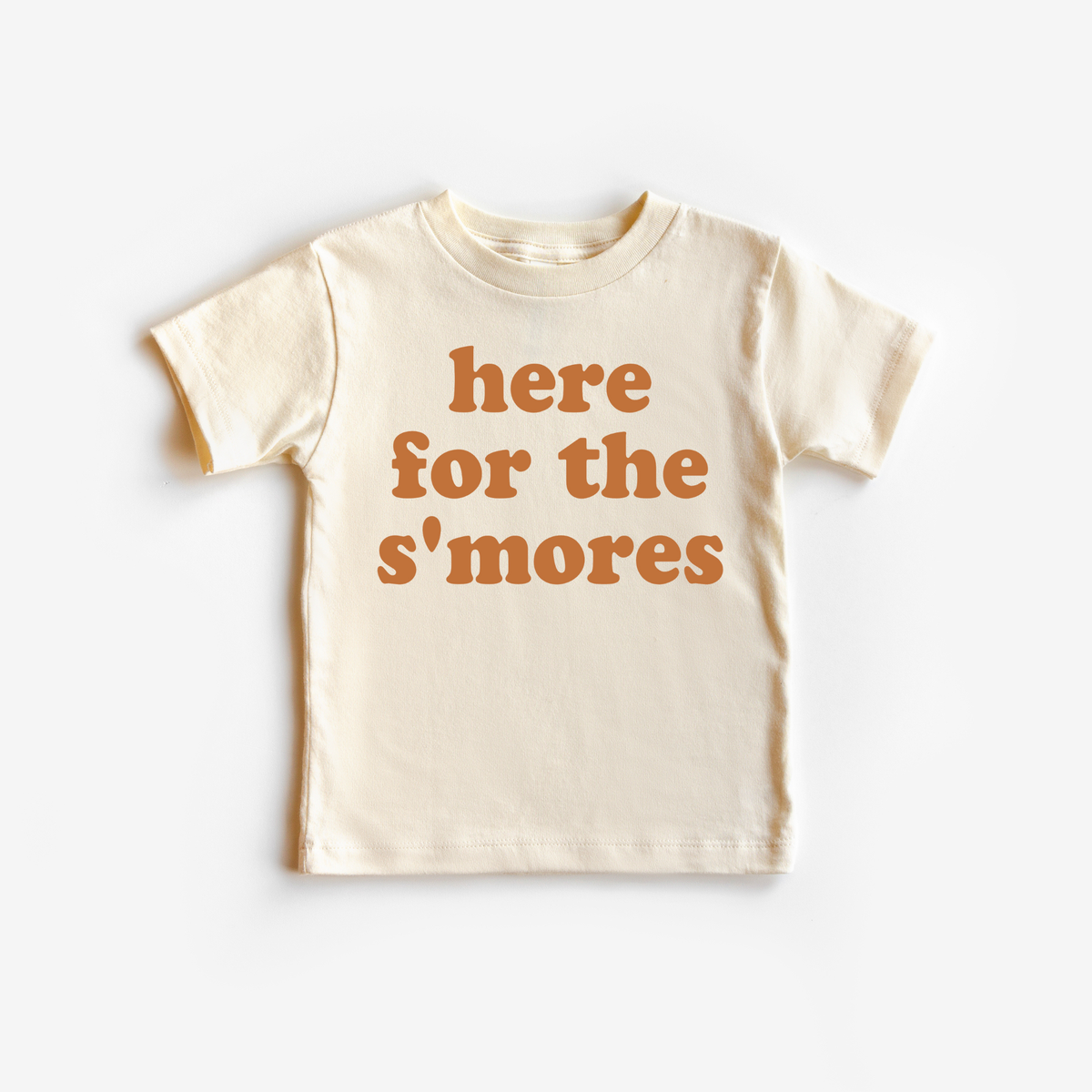 Here for the S'mores camping Toddler Tee