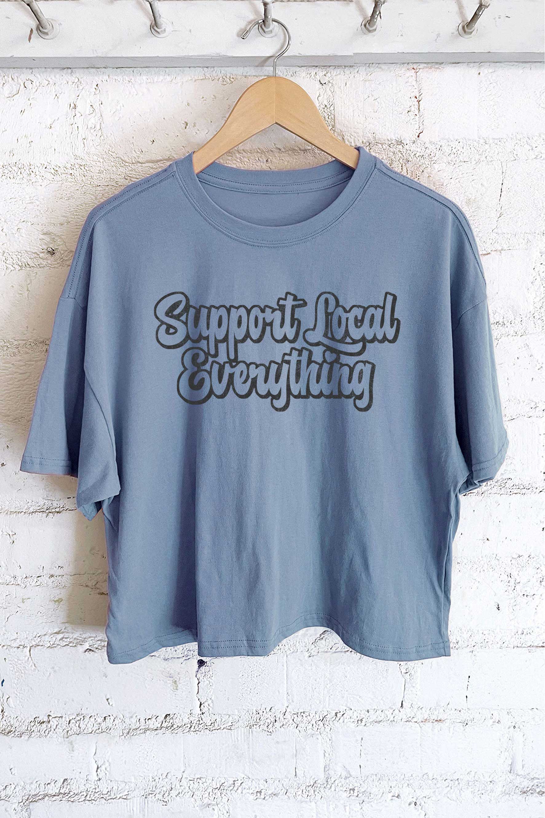 Support Local Crop T-Shirt