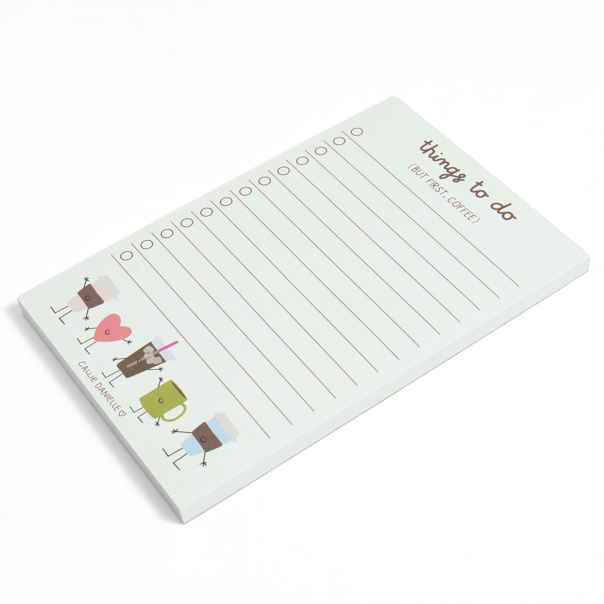But First Coffee To Do 4x6 Notepad