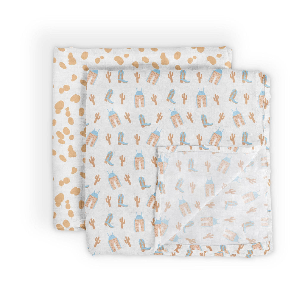 Howdy Partner Swaddle Blanket Set