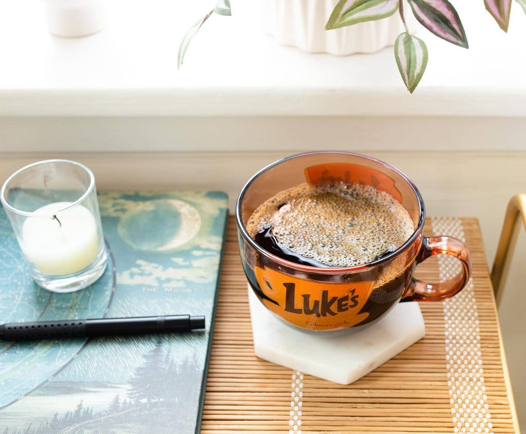 Gilmore Girls Luke's Diner 16 Oz Glass Mug