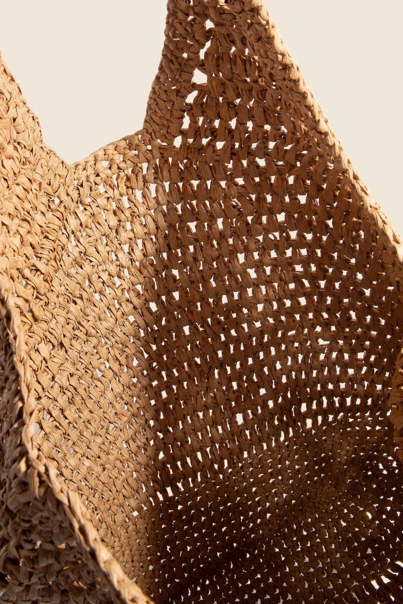 Large Braided Hobo Shoulder Bag