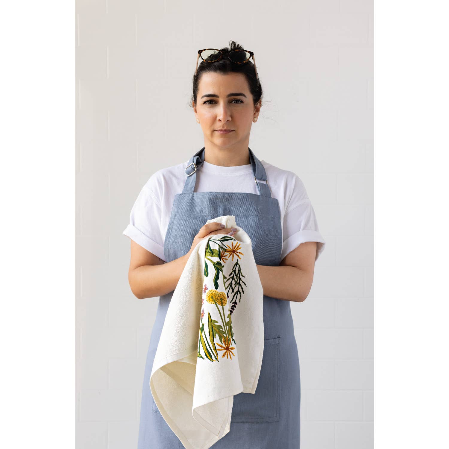 Slate Blue Chef Apron