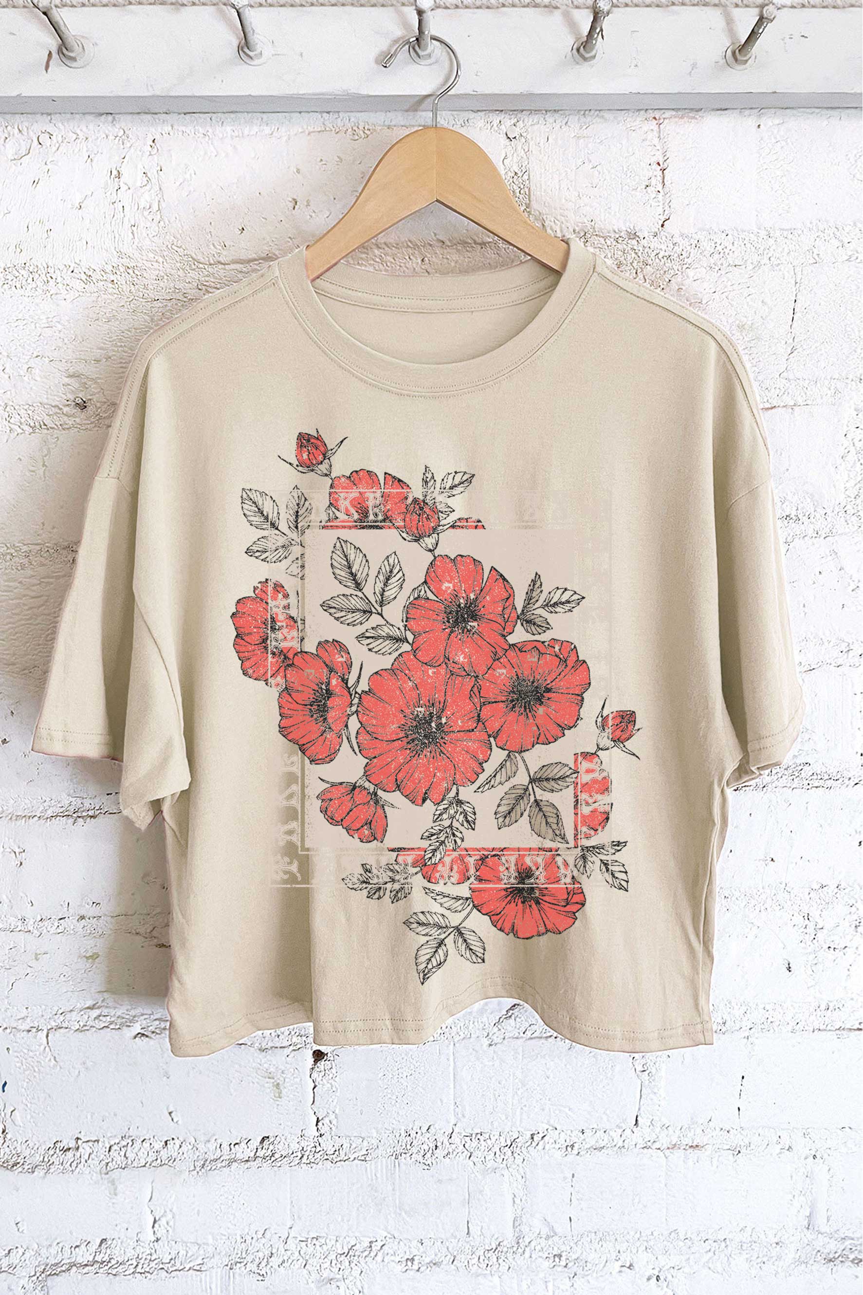 Take it Easy Crop TShirt