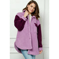 Teddy Sherpa Contrast Jacket