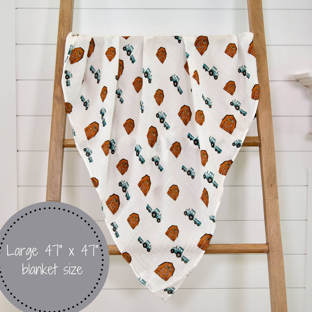 Baby Muslin Swaddle Blanket  How We Roll