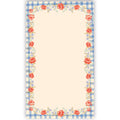 Floral Gingham Large Notepad