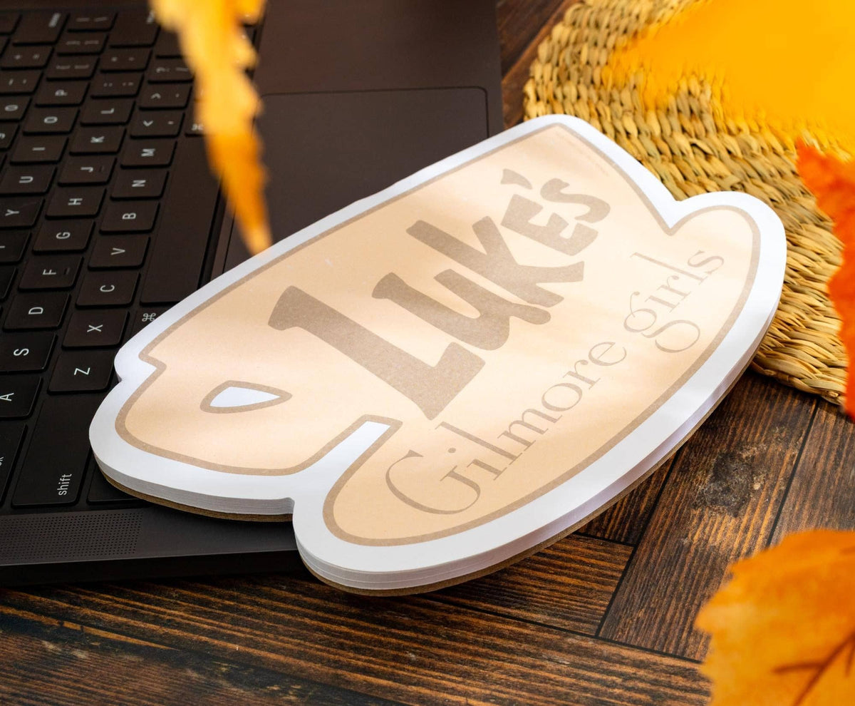 Gilmore Girls "Luke's" Die-Cut Sticky Notepad